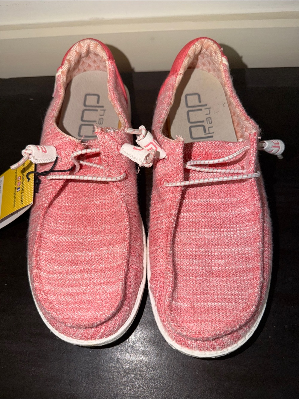 New Hey Dudes Coral Pearl Active Stretch Slip on Shoes Women’s size 7